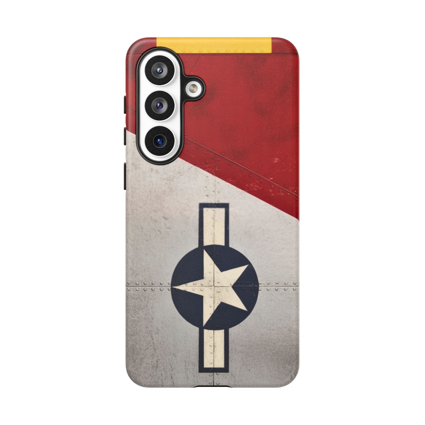 K-Factor Supply Co Red Tail Tough Android Case Samsung Galaxy S26 Plus / Matte