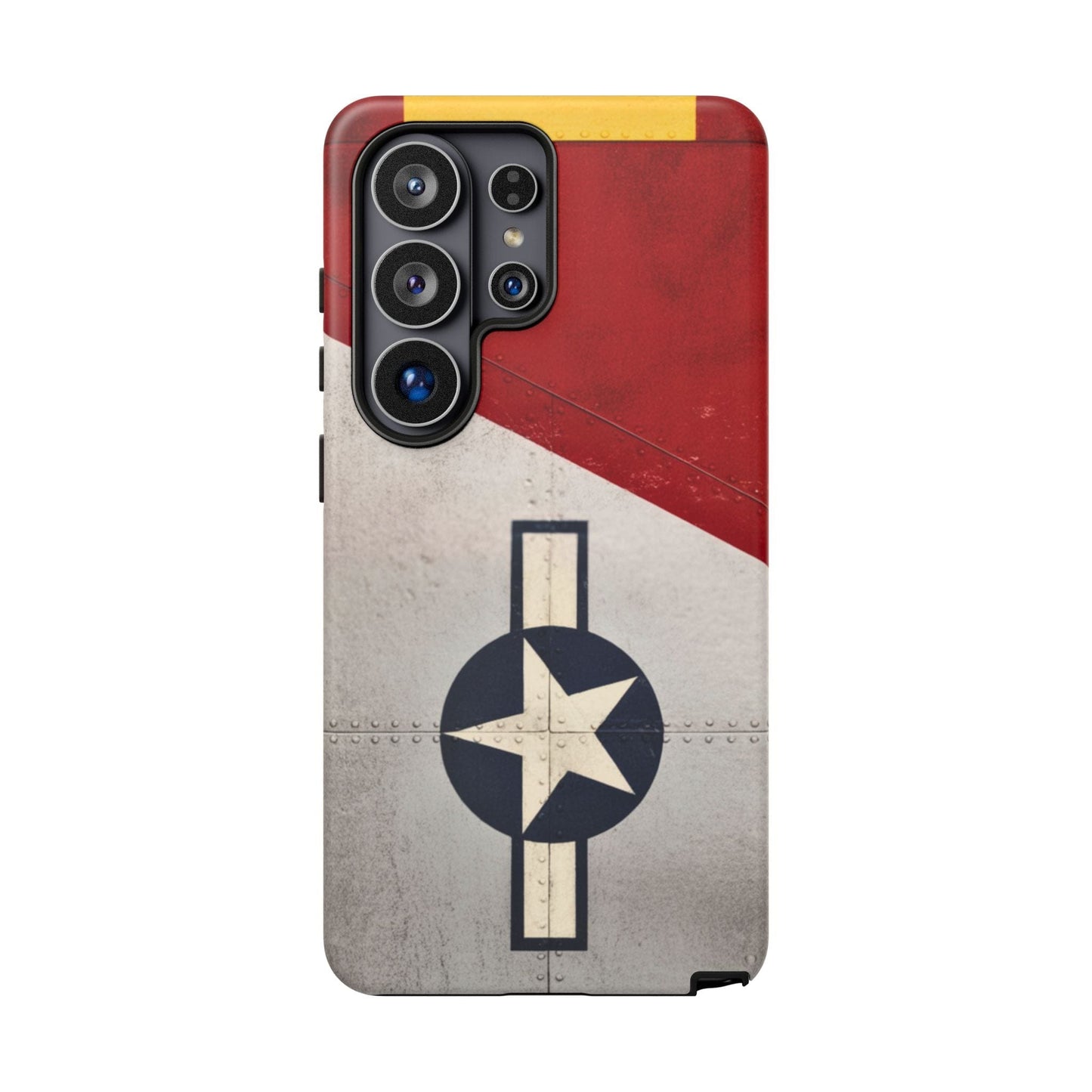 K-Factor Supply Co Red Tail Tough Android Case Samsung Galaxy S26 Ultra / Matte