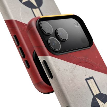 K-Factor Supply Co Red Tail Tough Magnetic iPhone Case