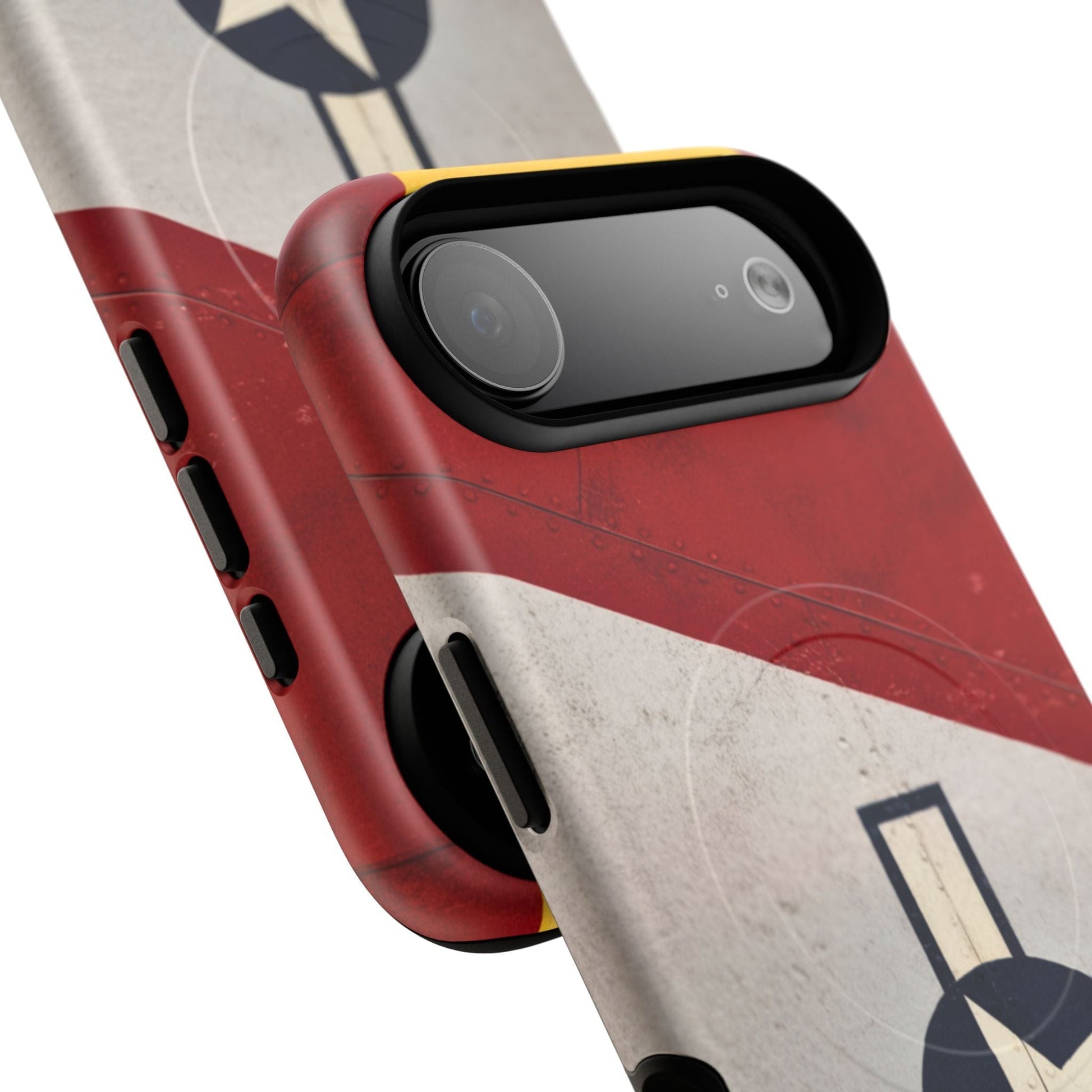 K-Factor Supply Co Red Tail Tough Magnetic iPhone Case