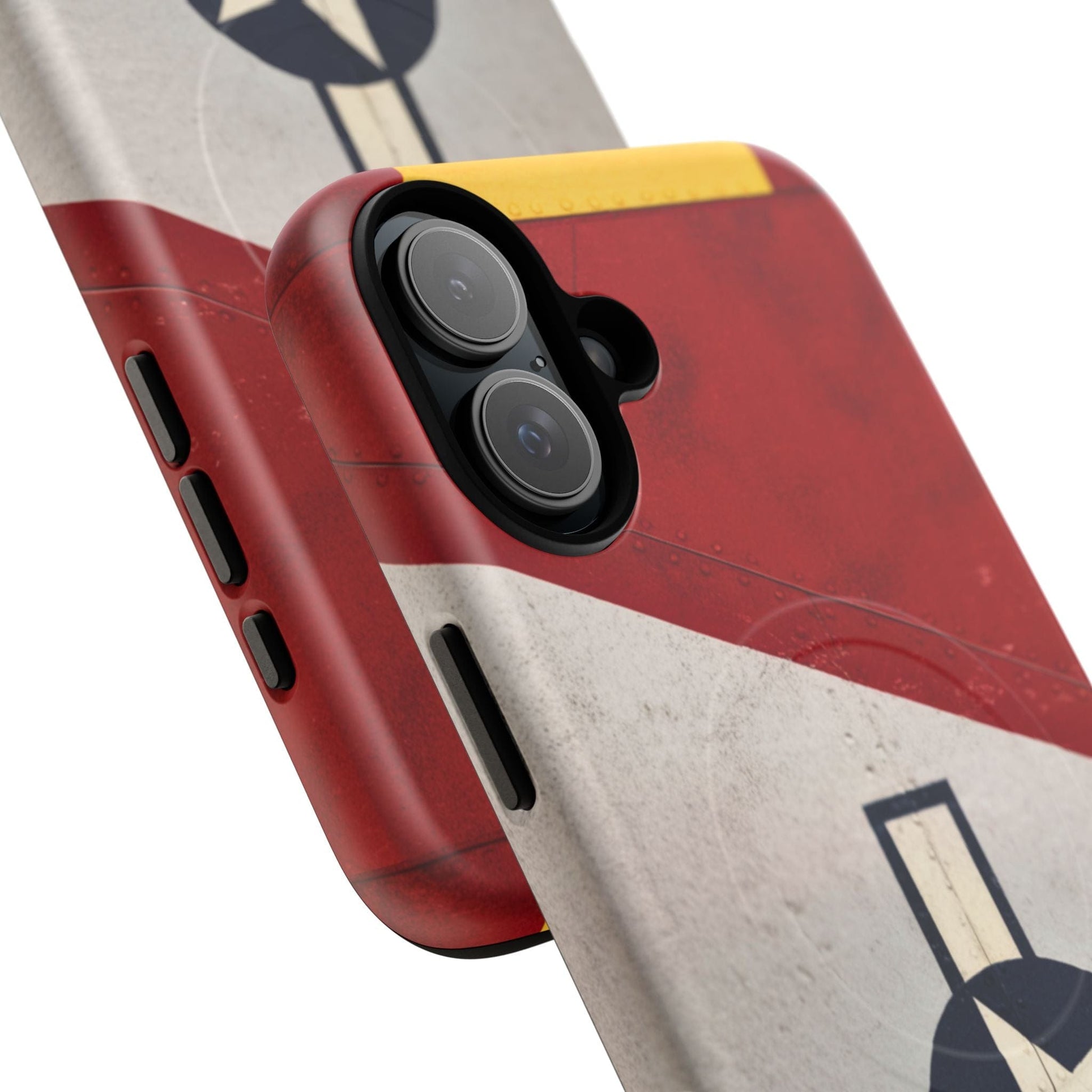 K-Factor Supply Co Red Tail Tough Magnetic iPhone Case