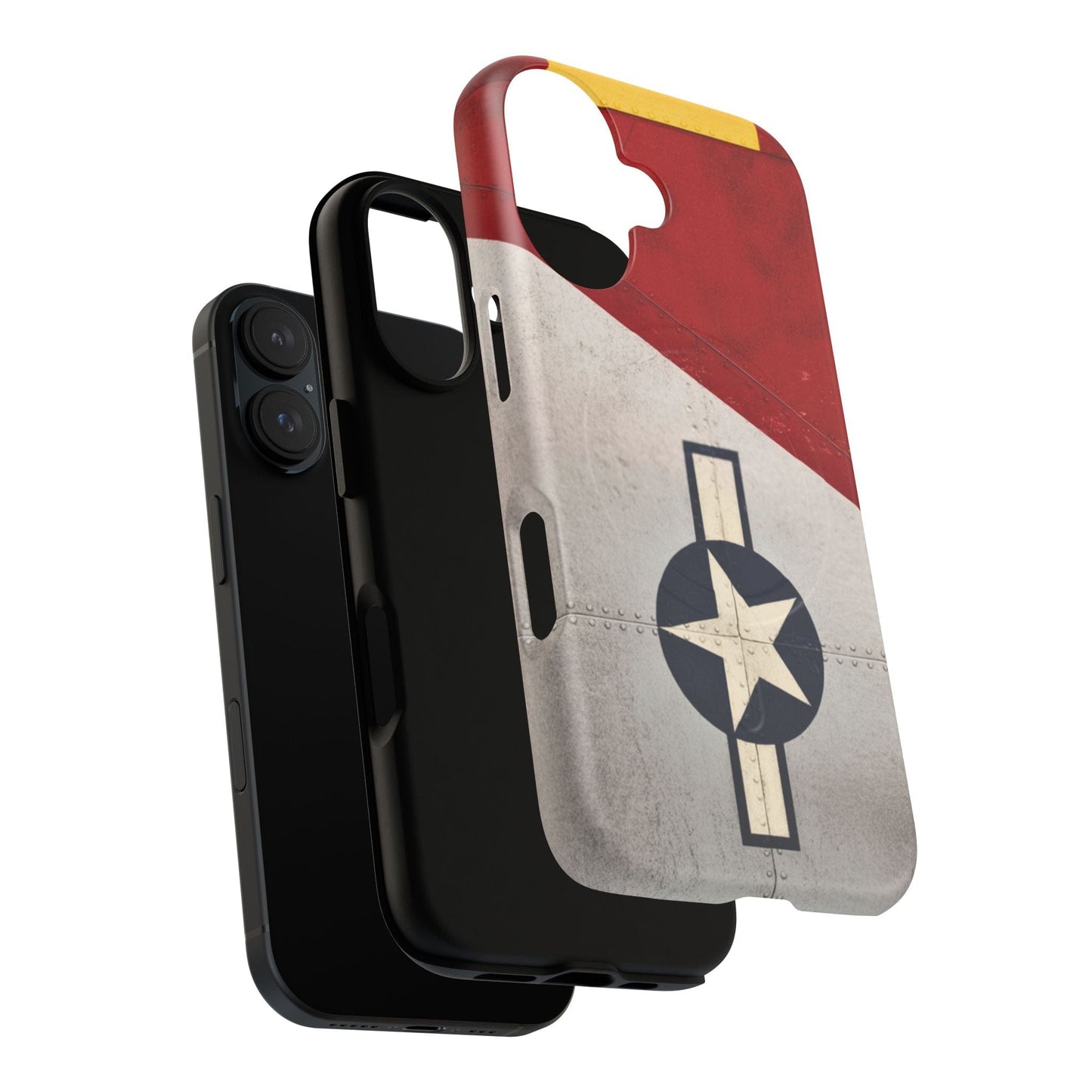 K-Factor Supply Co Red Tail Tough Magnetic iPhone Case