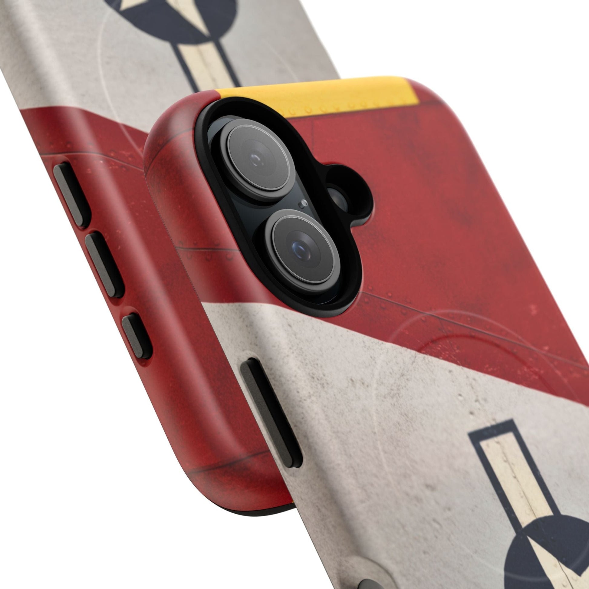 K-Factor Supply Co Red Tail Tough Magnetic iPhone Case