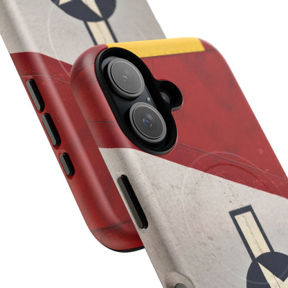 K-Factor Supply Co Red Tail Tough Magnetic iPhone Case