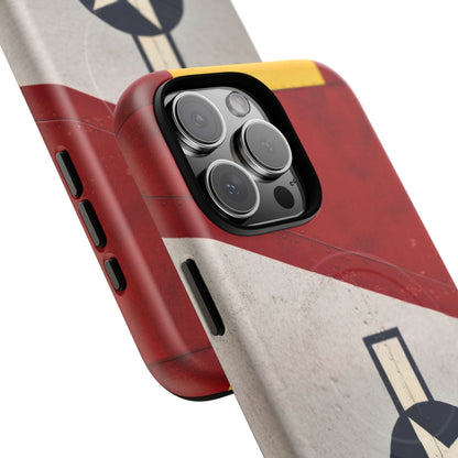 K-Factor Supply Co Red Tail Tough Magnetic iPhone Case