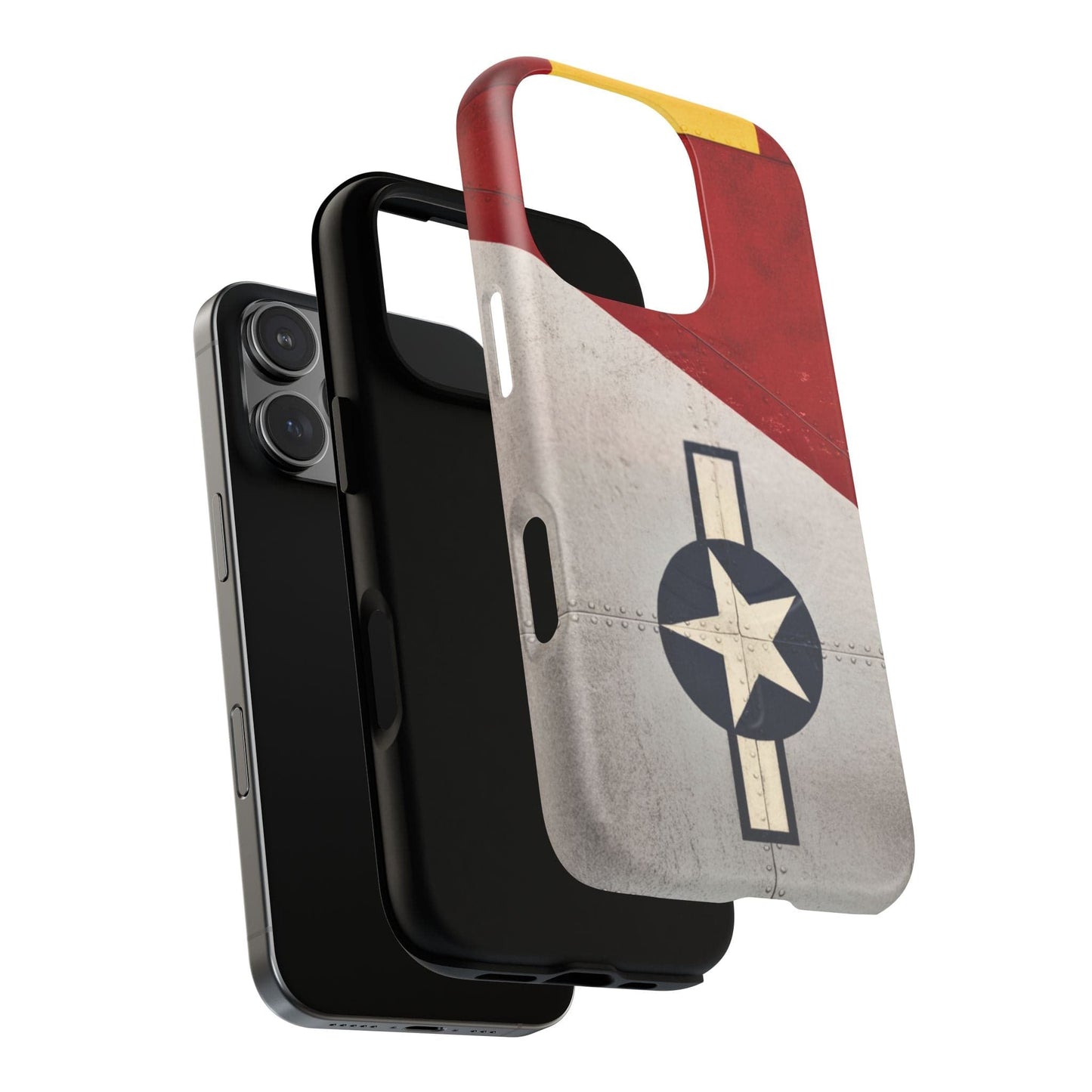 K-Factor Supply Co Red Tail Tough Magnetic iPhone Case
