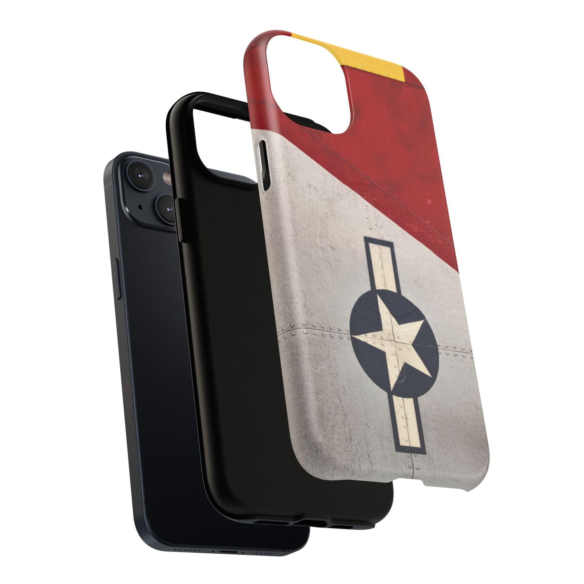 K-Factor Supply Co Red Tail Tough Magnetic iPhone Case