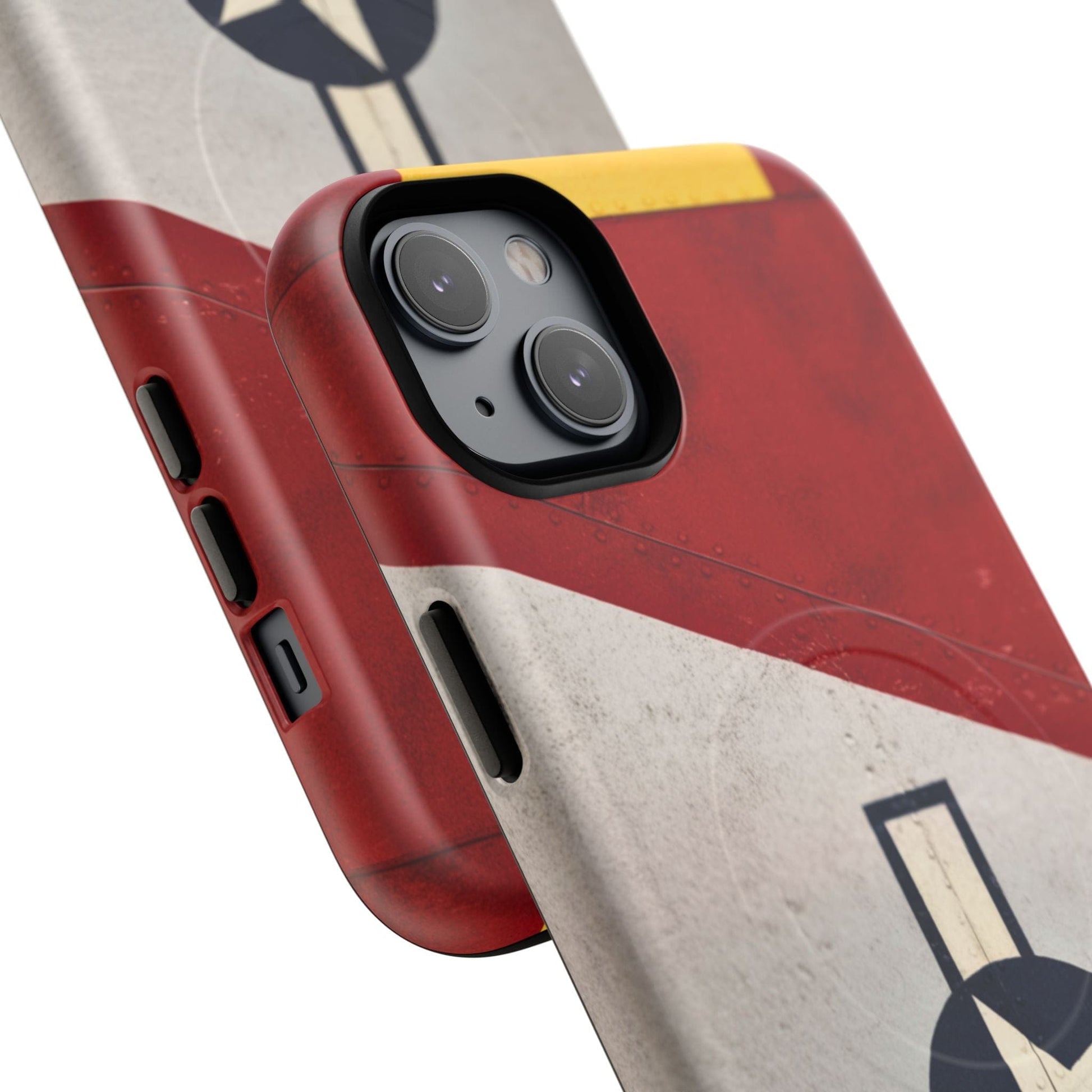 K-Factor Supply Co Red Tail Tough Magnetic iPhone Case
