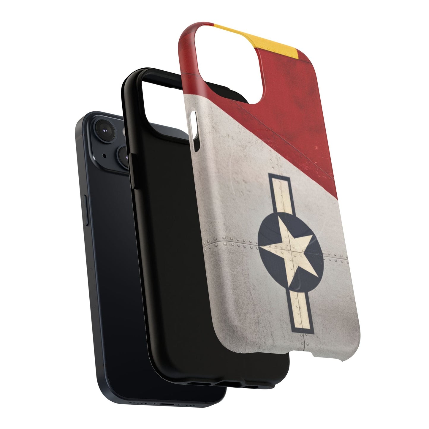 K-Factor Supply Co Red Tail Tough Magnetic iPhone Case