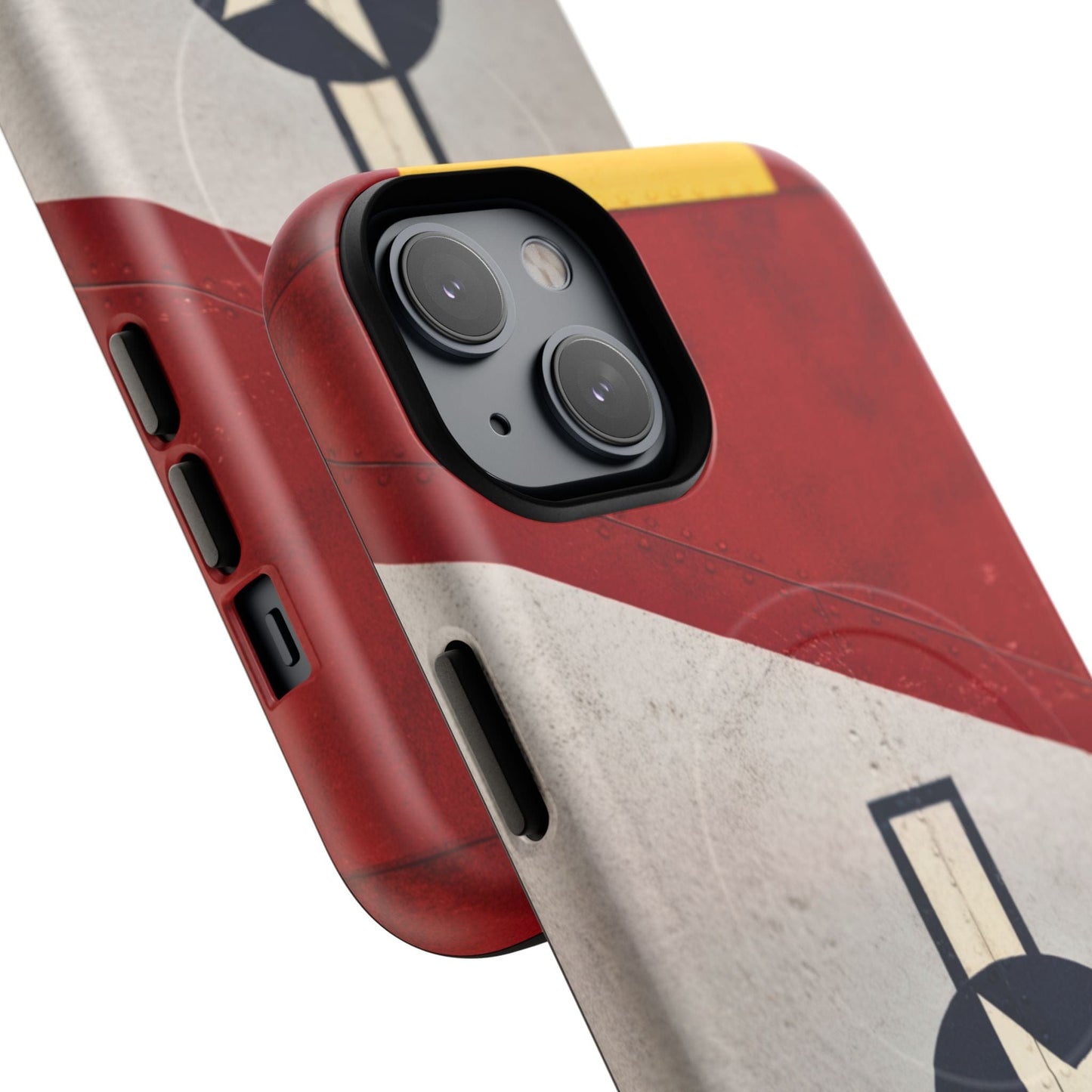 K-Factor Supply Co Red Tail Tough Magnetic iPhone Case