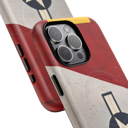 K-Factor Supply Co Red Tail Tough Magnetic iPhone Case