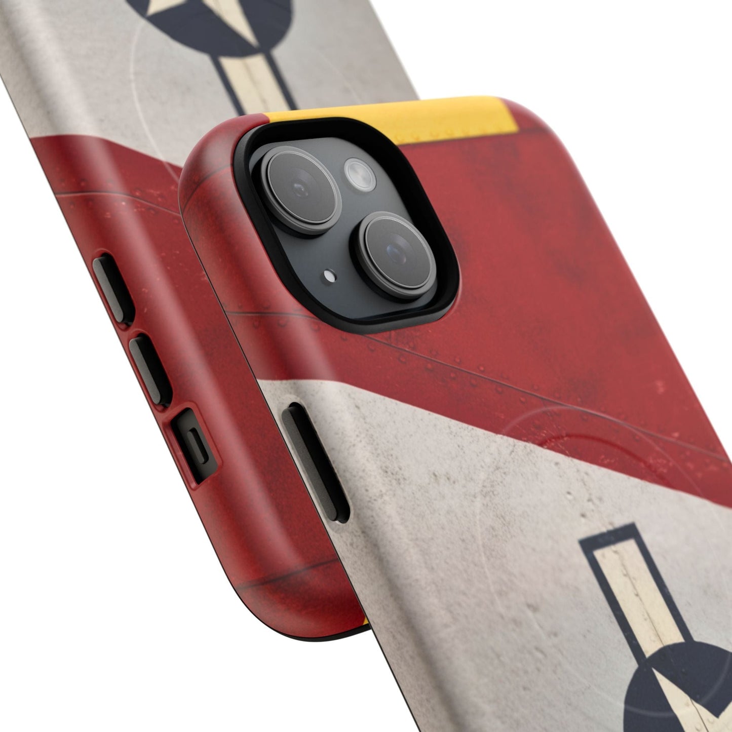 K-Factor Supply Co Red Tail Tough Magnetic iPhone Case
