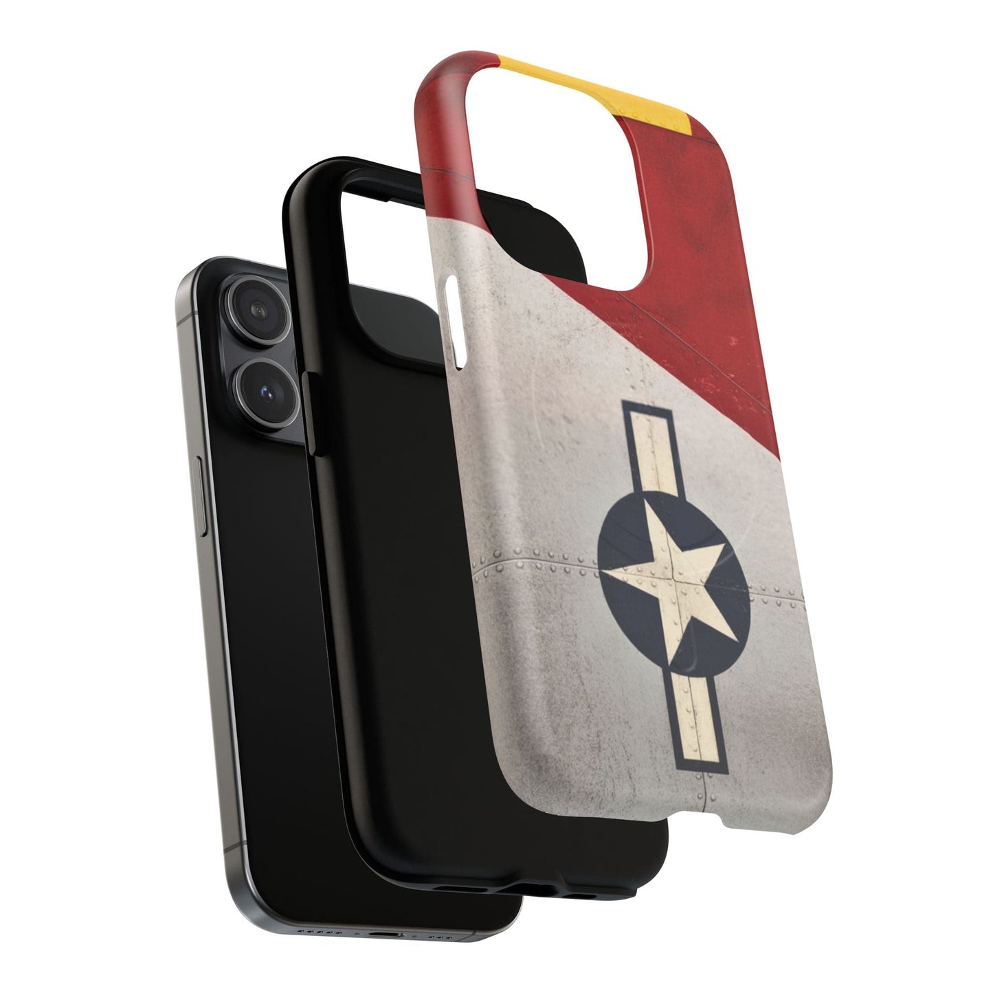K-Factor Supply Co Red Tail Tough Magnetic iPhone Case