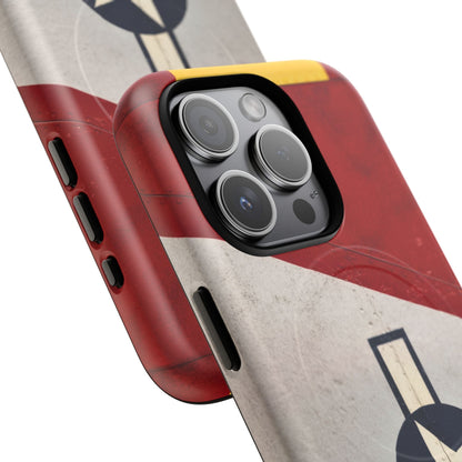 K-Factor Supply Co Red Tail Tough Magnetic iPhone Case