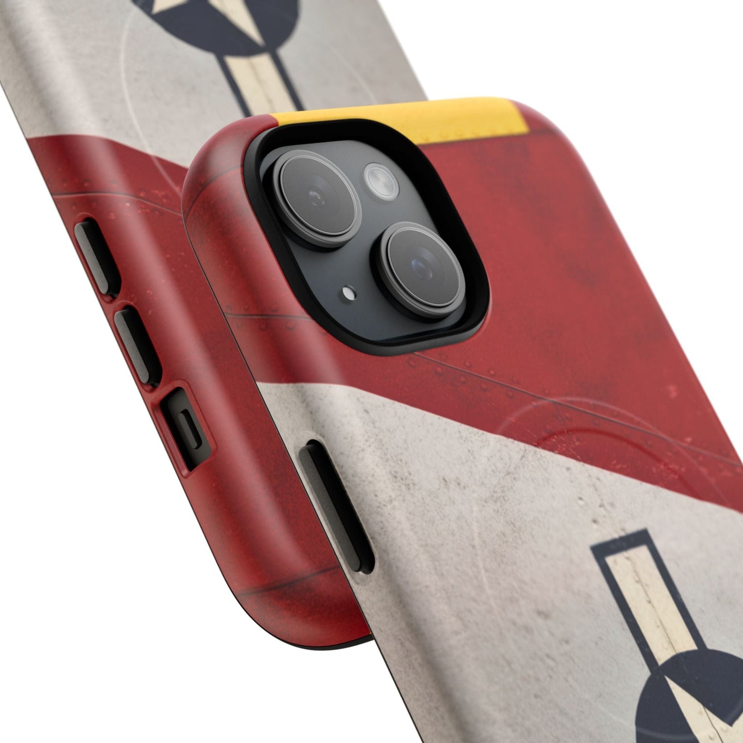 K-Factor Supply Co Red Tail Tough Magnetic iPhone Case