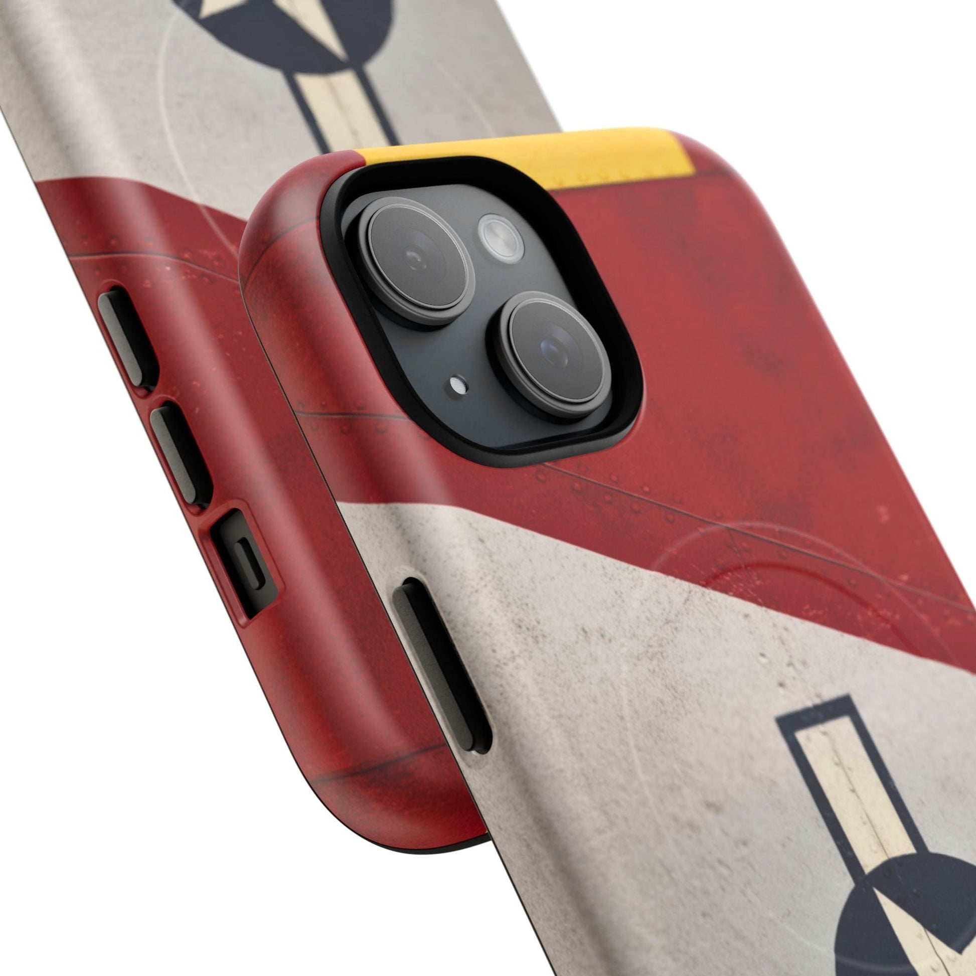 K-Factor Supply Co Red Tail Tough Magnetic iPhone Case