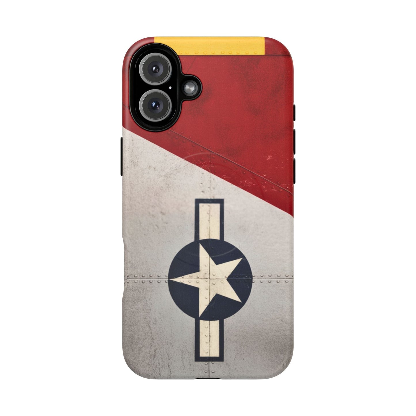 K-Factor Supply Co Red Tail Tough Magnetic iPhone Case iPhone 16 Plus