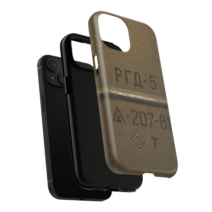 K-Factor Supply Co RGD-5 Grenade Tough Magnetic iPhone Case