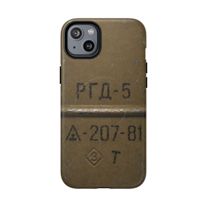 K-Factor Supply Co RGD-5 Grenade Tough Magnetic iPhone Case iPhone 14 Plus / Matte