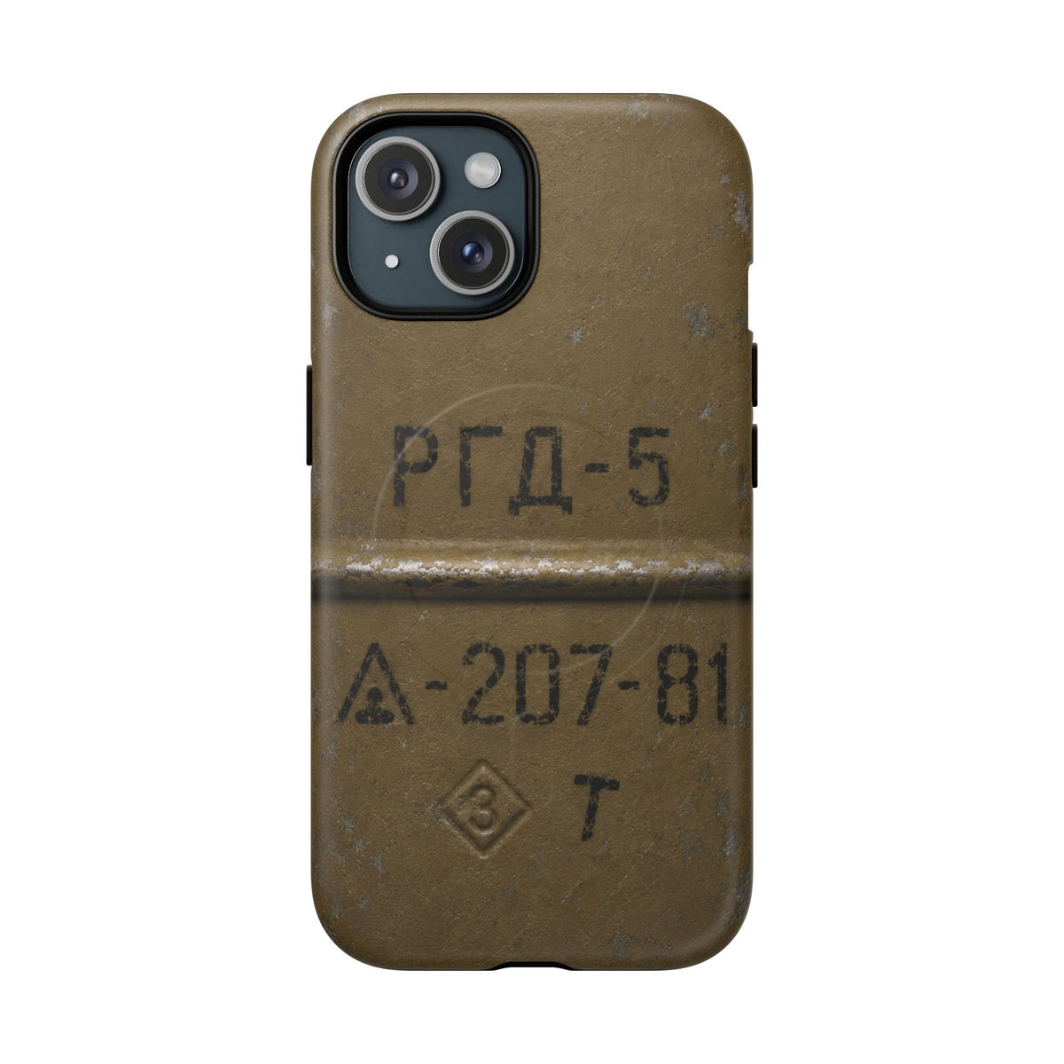K-Factor Supply Co RGD-5 Grenade Tough Magnetic iPhone Case iPhone 15 / Matte