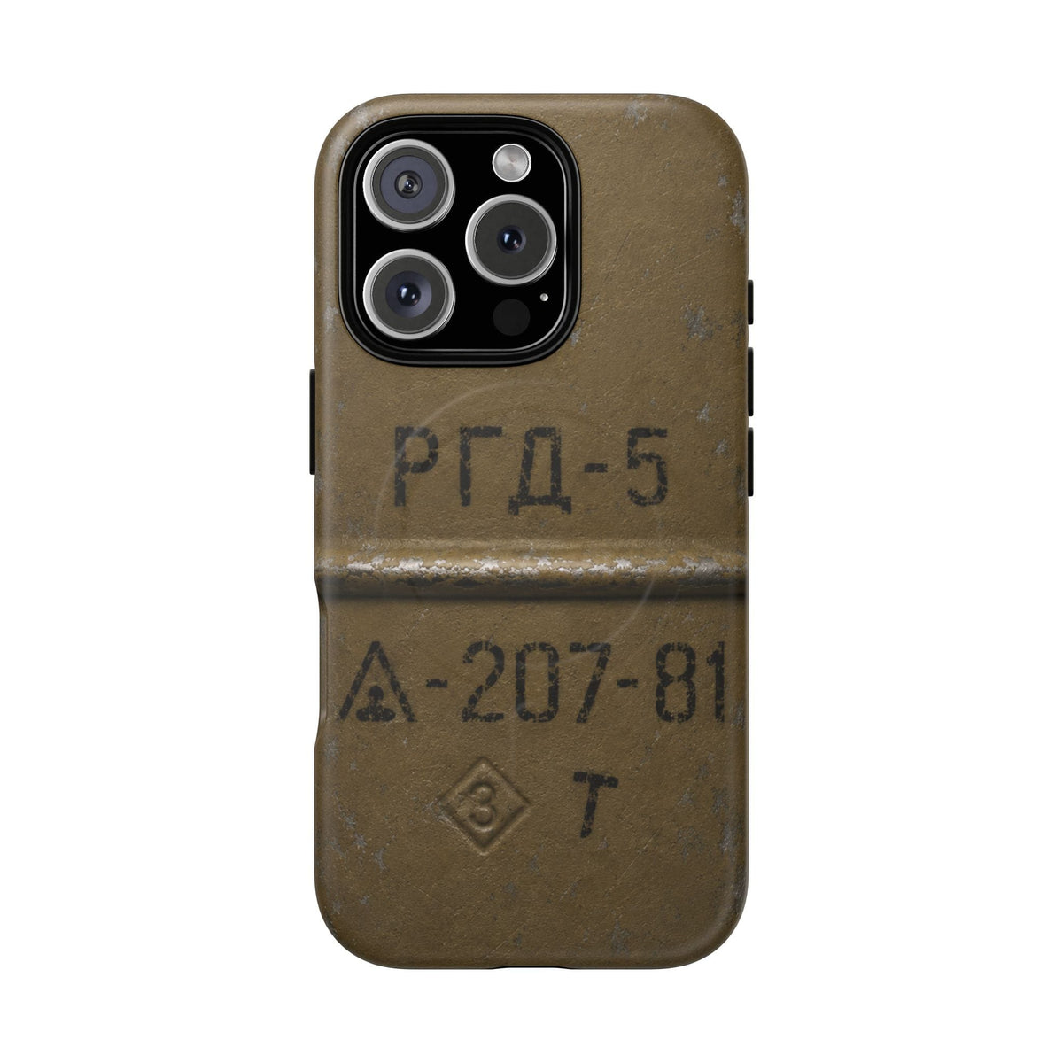K-Factor Supply Co RGD-5 Grenade Tough Magnetic iPhone Case iPhone 16 Pro / Matte
