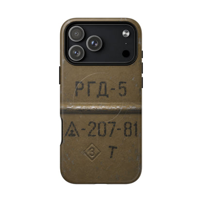 K-Factor Supply Co RGD-5 Grenade Tough Magnetic iPhone Case iPhone 18 Pro Max / Matte