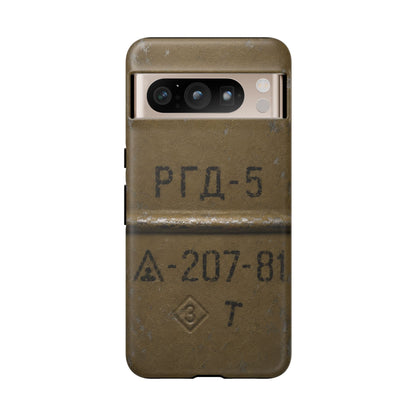 K-Factor Supply Co RGD Grenade Tough Android Case Google Pixel 8 Pro