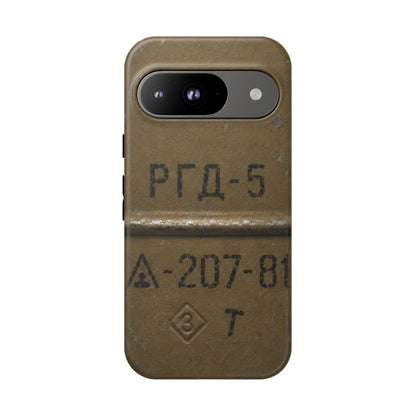 K-Factor Supply Co RGD Grenade Tough Android Case Google Pixel 9