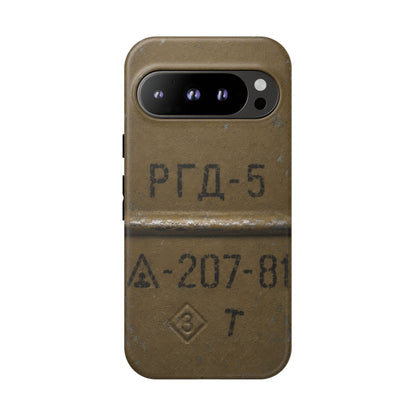 K-Factor Supply Co RGD Grenade Tough Android Case Google Pixel 9 Pro