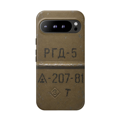 K-Factor Supply Co RGD Grenade Tough Android Case Google Pixel 9 Pro XL