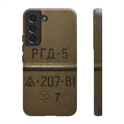 K-Factor Supply Co RGD Grenade Tough Android Case Samsung Galaxy S22