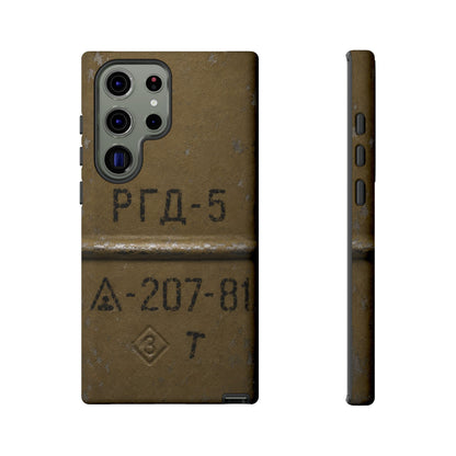 K-Factor Supply Co RGD Grenade Tough Android Case Samsung Galaxy S23 Ultra