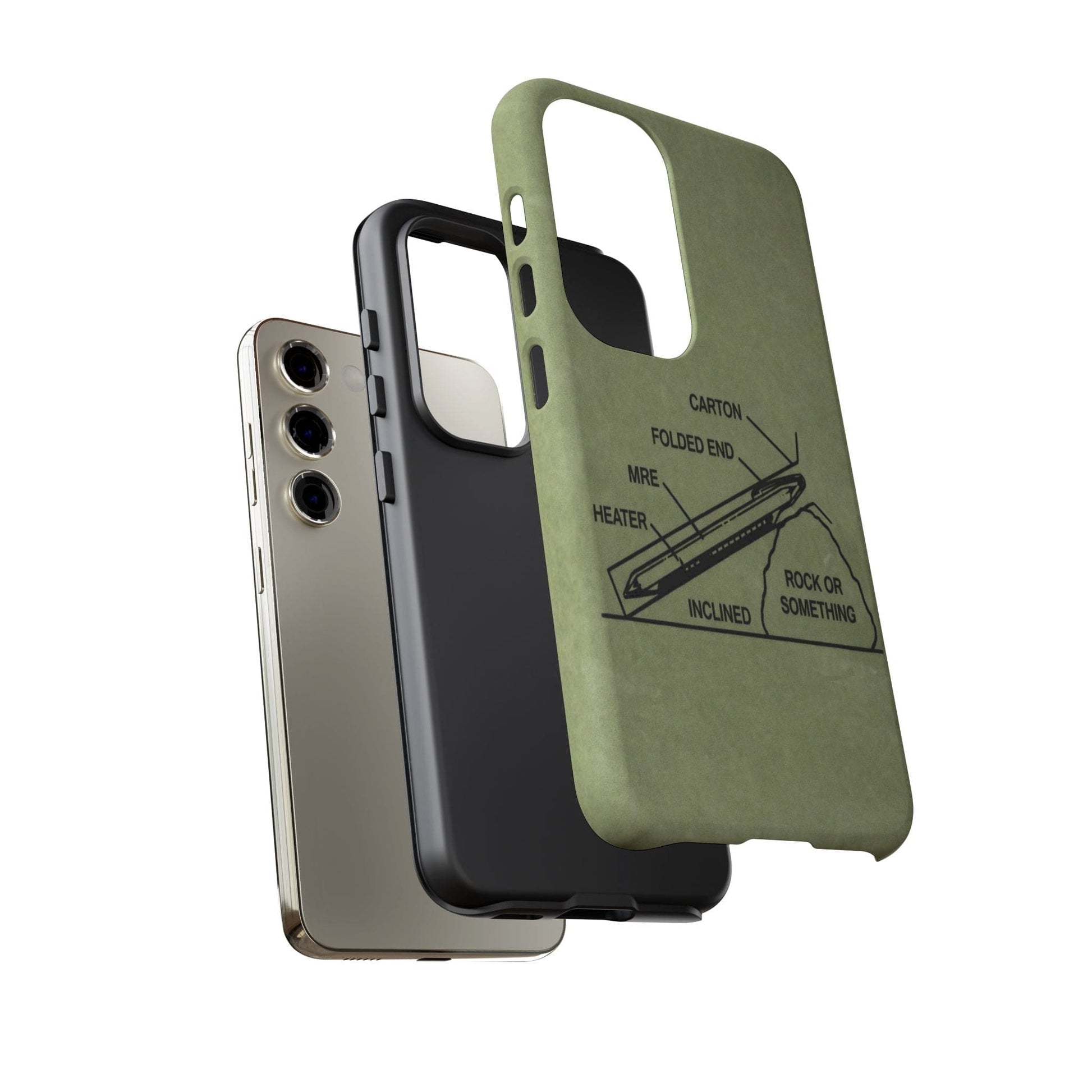 K-Factor Supply Co Rock or Something Mk 1 Tough Android Case