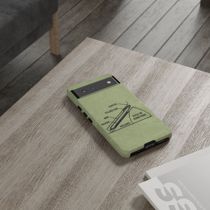 K-Factor Supply Co Rock or Something Mk 1 Tough Android Case
