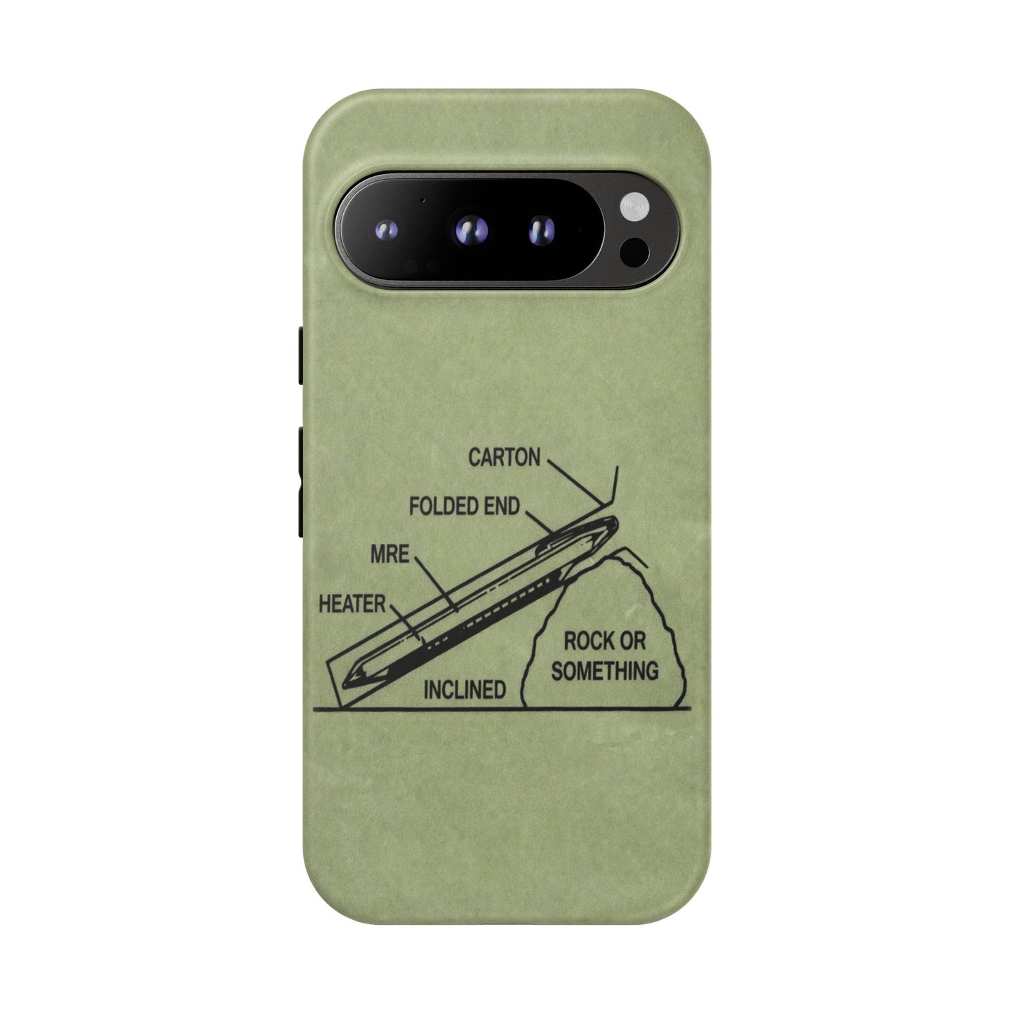 K-Factor Supply Co Rock or Something Mk 1 Tough Android Case Google Pixel 9 Pro / Matte