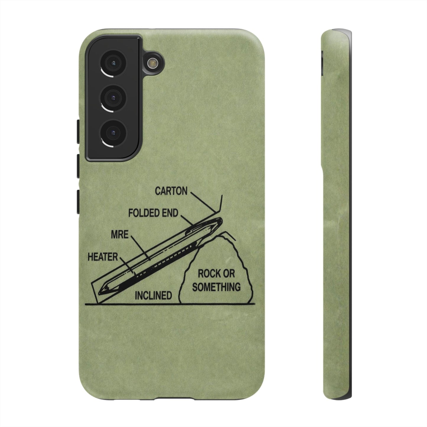 K-Factor Supply Co Rock or Something Mk 1 Tough Android Case Samsung Galaxy S22 / Matte