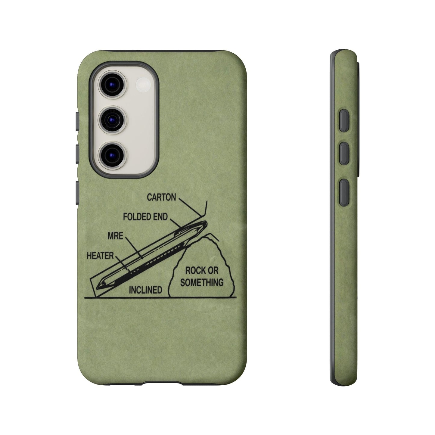 K-Factor Supply Co Rock or Something Mk 1 Tough Android Case Samsung Galaxy S23 / Matte