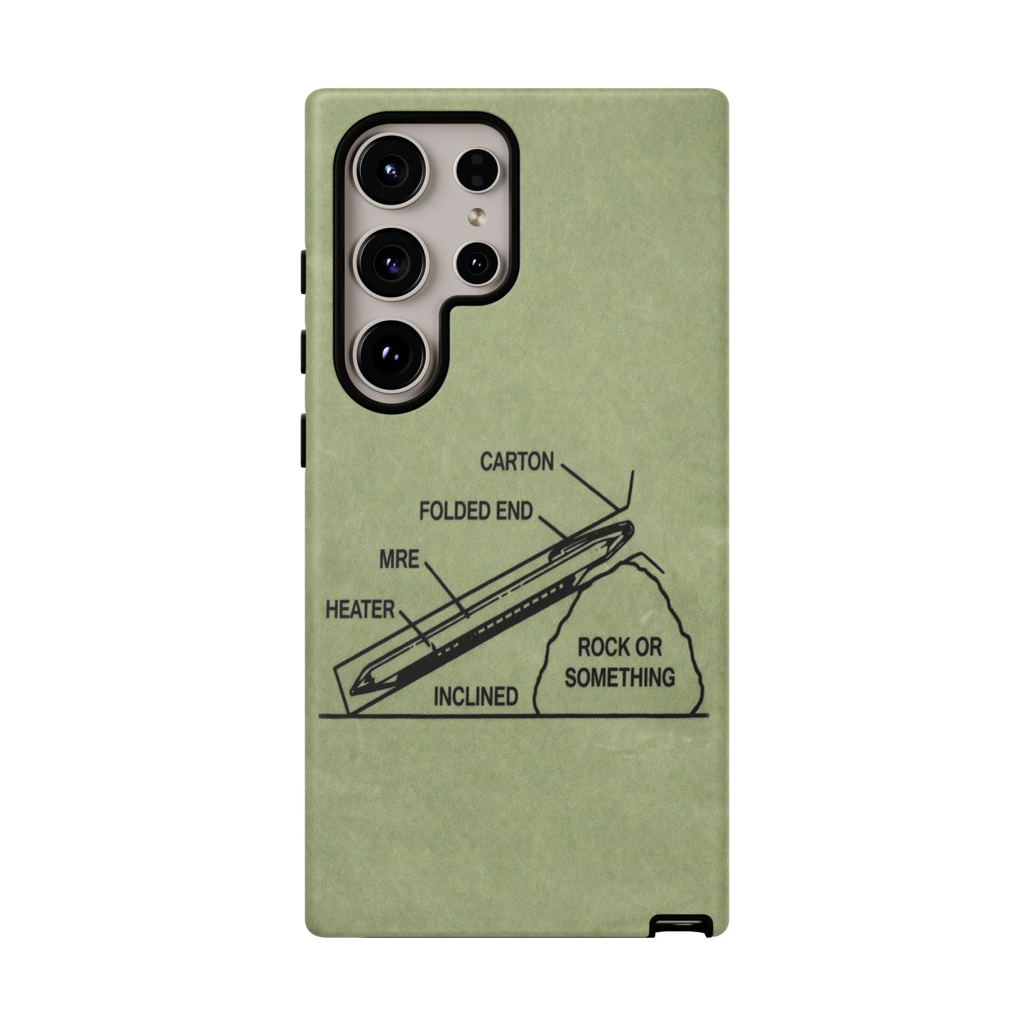 K-Factor Supply Co Rock or Something Mk 1 Tough Android Case Samsung Galaxy S24 Ultra / Matte