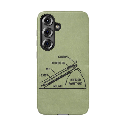 K-Factor Supply Co Rock or Something Mk 1 Tough Android Case Samsung Galaxy S25 / Matte
