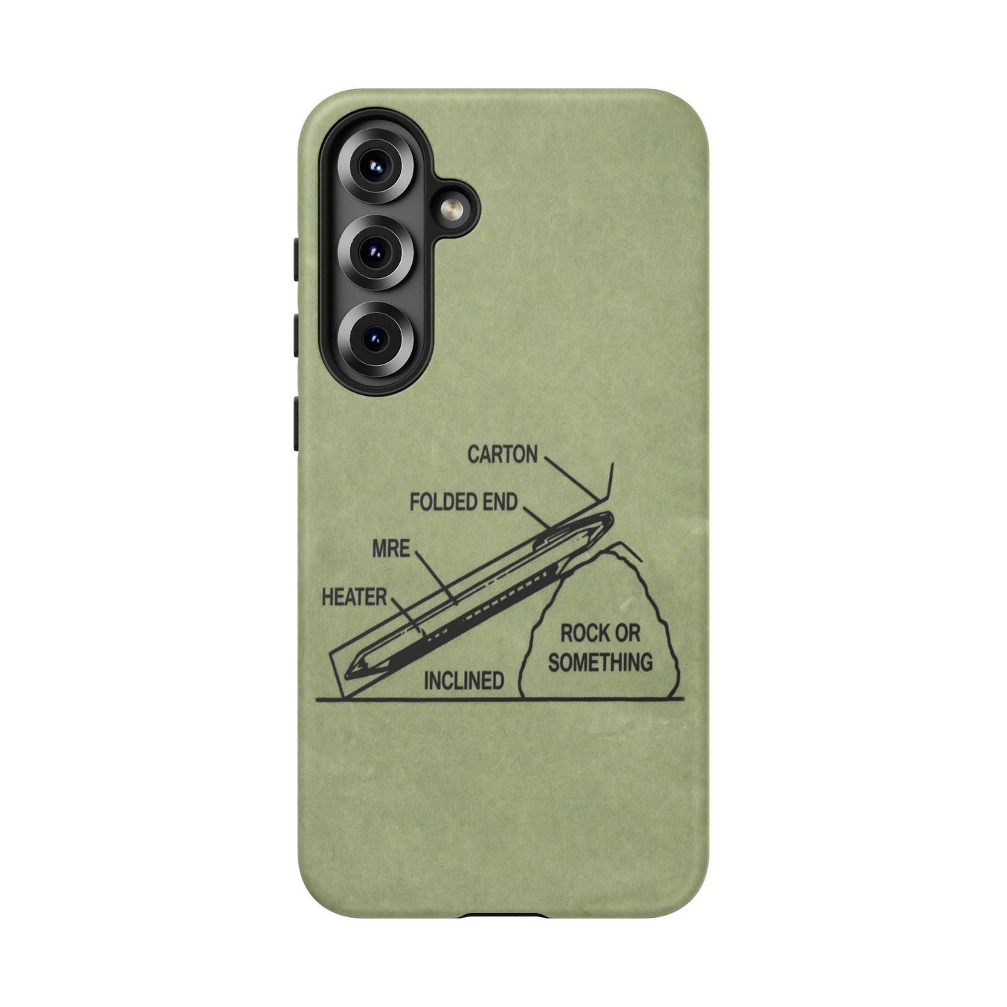 K-Factor Supply Co Rock or Something Mk 1 Tough Android Case Samsung Galaxy S25 Plus / Matte