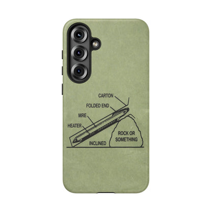 K-Factor Supply Co Rock or Something Mk 1 Tough Android Case Samsung Galaxy S25 Plus / Matte