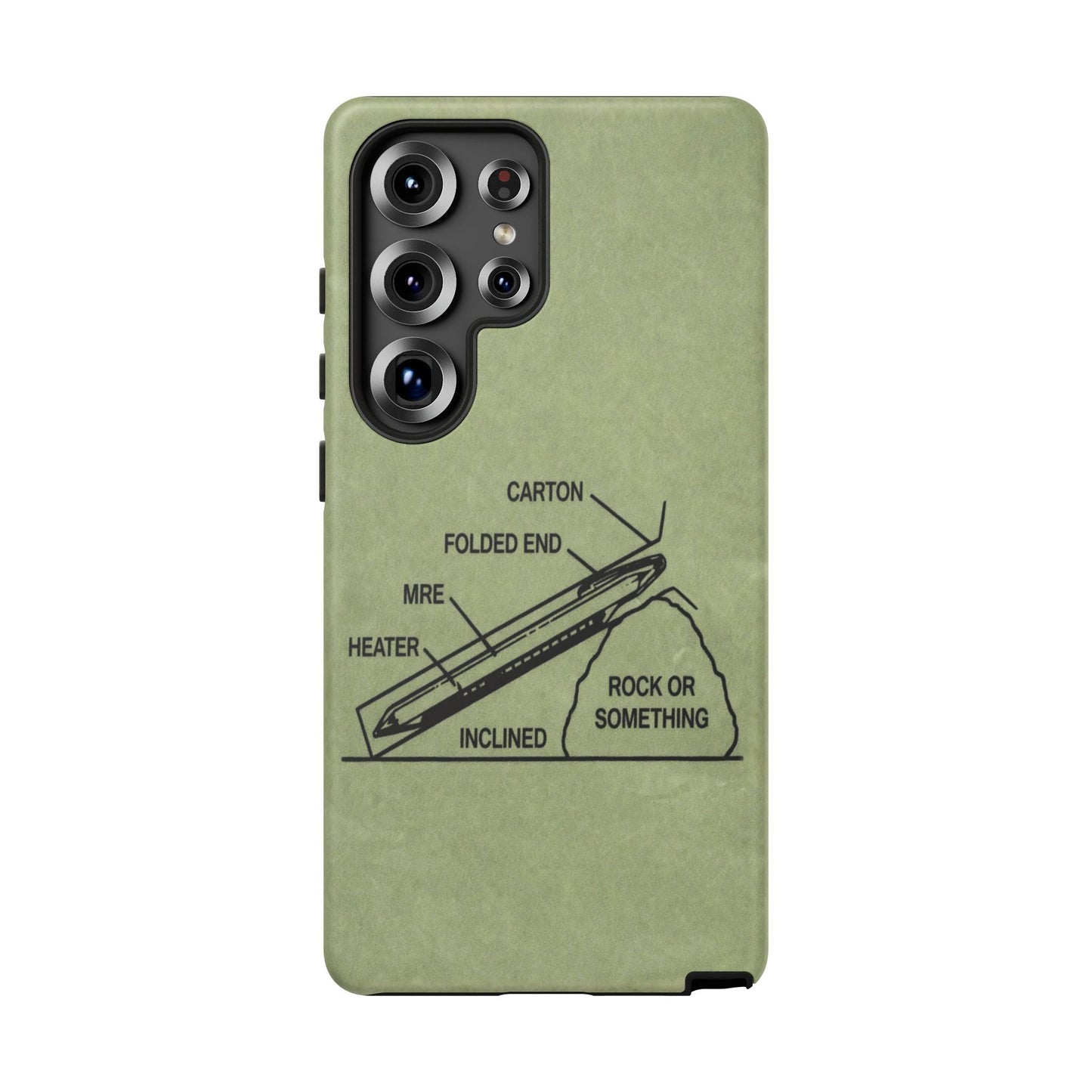 K-Factor Supply Co Rock or Something Mk 1 Tough Android Case Samsung Galaxy S25 Ultra / Matte