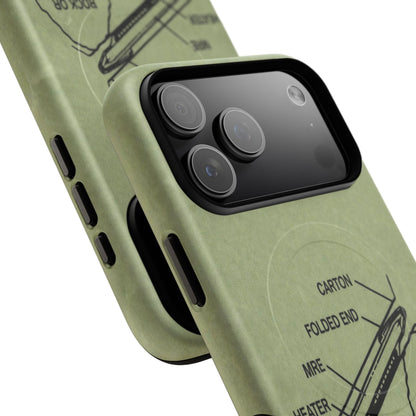 K-Factor Supply Co Rock or Something Mk 1 Tough Magnetic iPhone Case