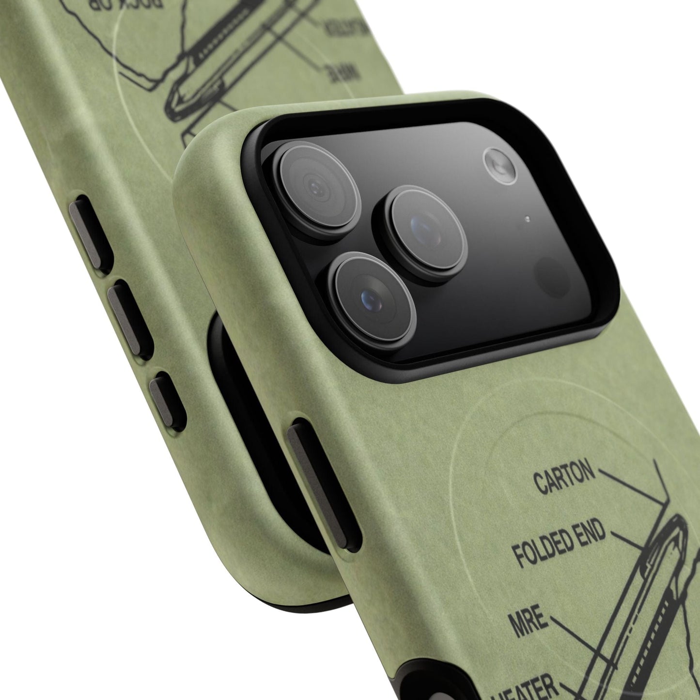 K-Factor Supply Co Rock or Something Mk 1 Tough Magnetic iPhone Case