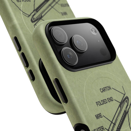 K-Factor Supply Co Rock or Something Mk 1 Tough Magnetic iPhone Case