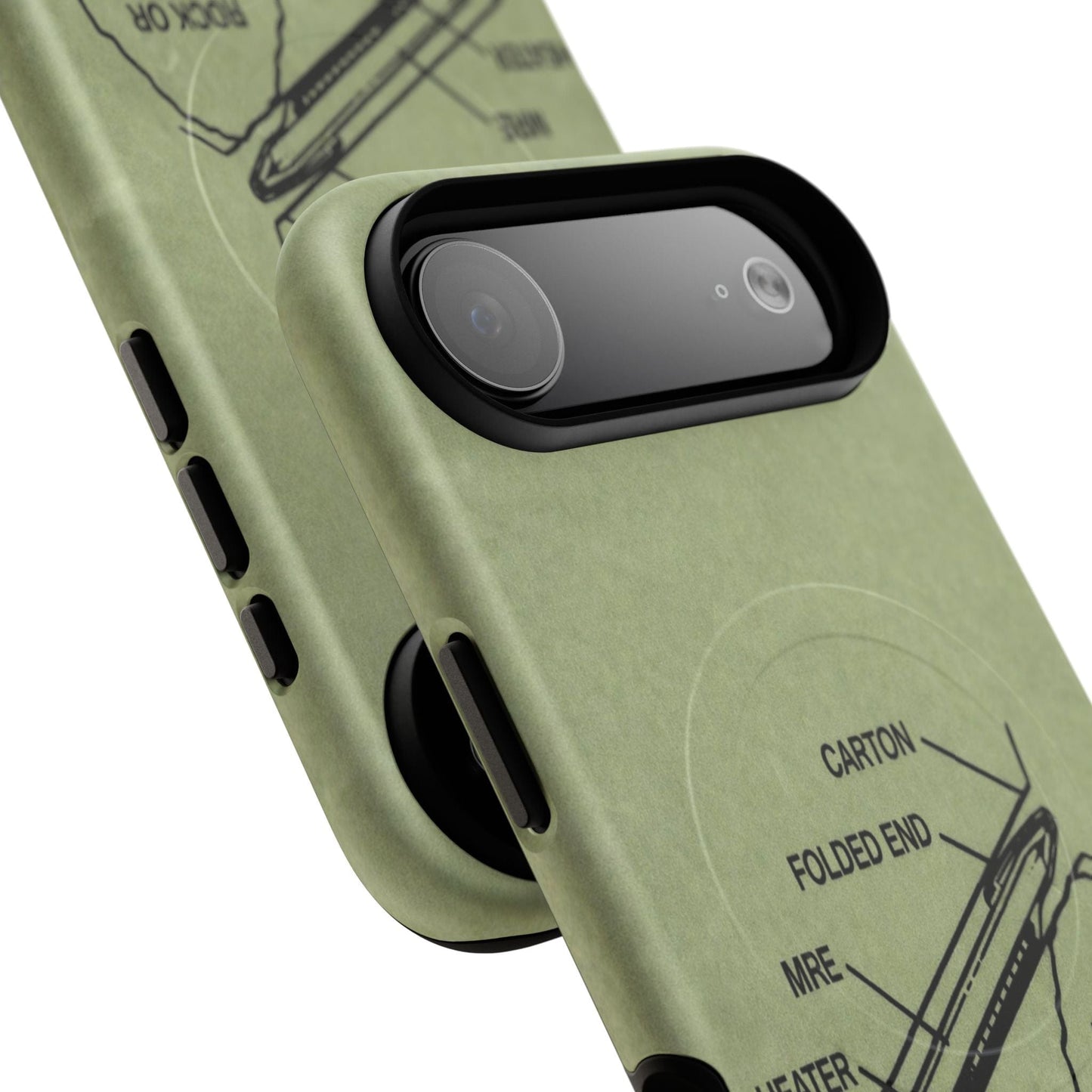 K-Factor Supply Co Rock or Something Mk 1 Tough Magnetic iPhone Case