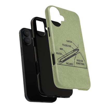 K-Factor Supply Co Rock or Something Mk 1 Tough Magnetic iPhone Case