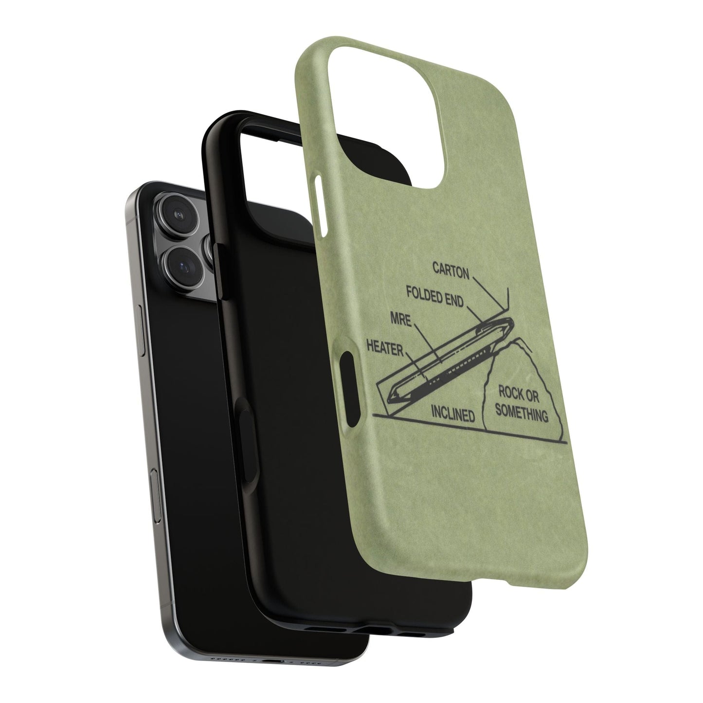 K-Factor Supply Co Rock or Something Mk 1 Tough Magnetic iPhone Case