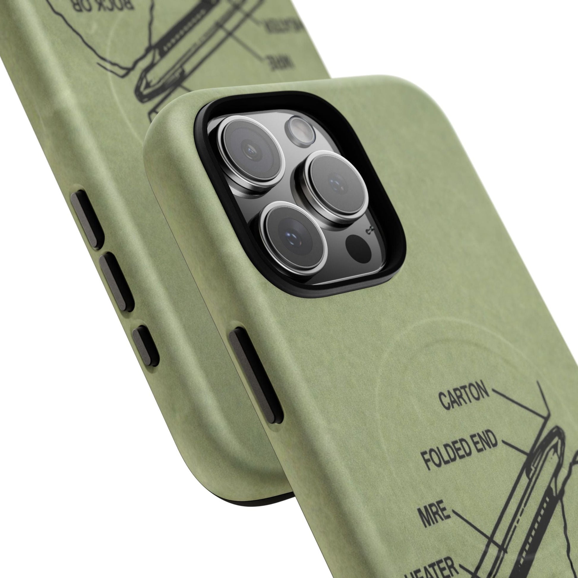 K-Factor Supply Co Rock or Something Mk 1 Tough Magnetic iPhone Case