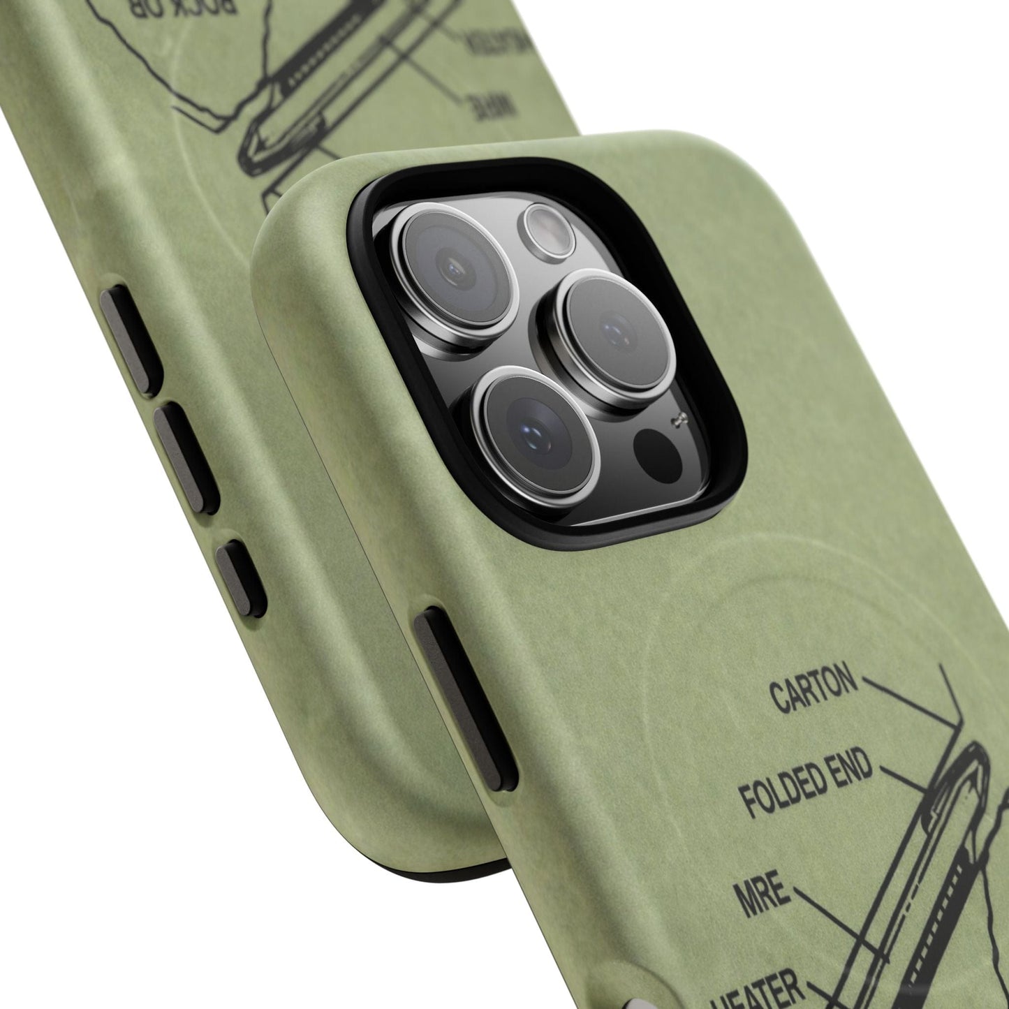 K-Factor Supply Co Rock or Something Mk 1 Tough Magnetic iPhone Case
